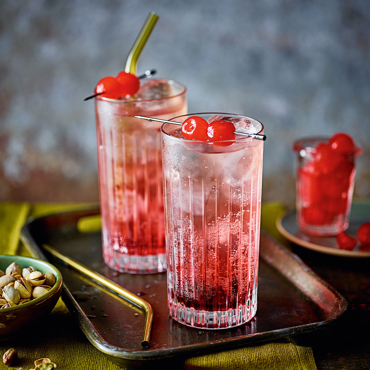 Shirley temple mocktail